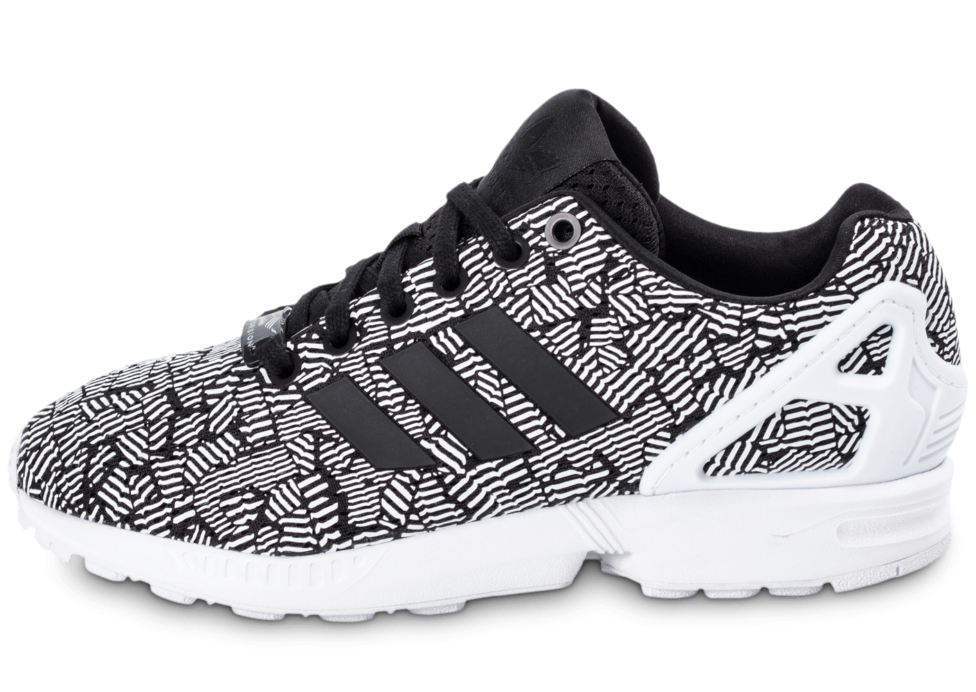 adidas zx flux blanche et noir